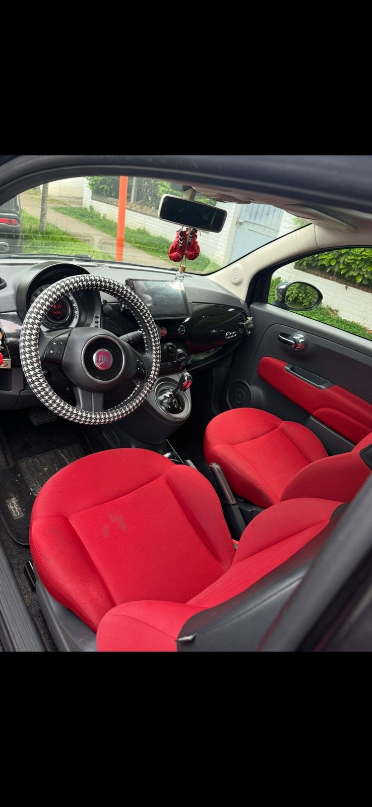 Fiat 500 automatique, Achat, Automatique, Particulier, Tissu