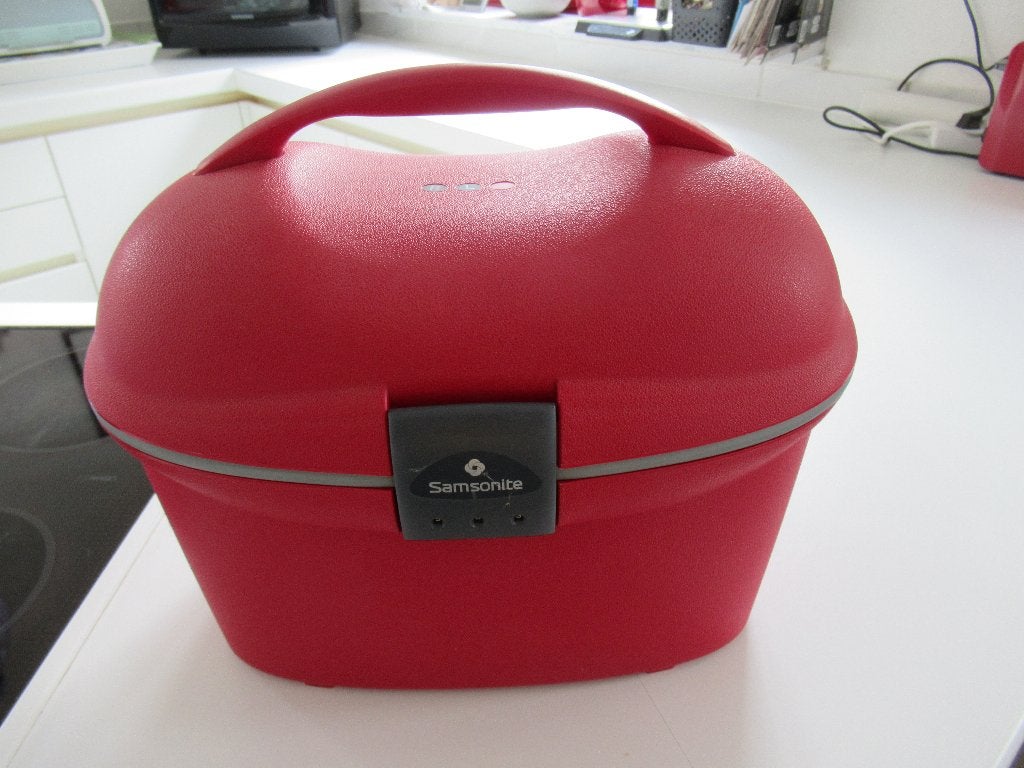 beauty case van samsonite, Ophalen of Verzenden, Zo goed als nieuw, Met slot