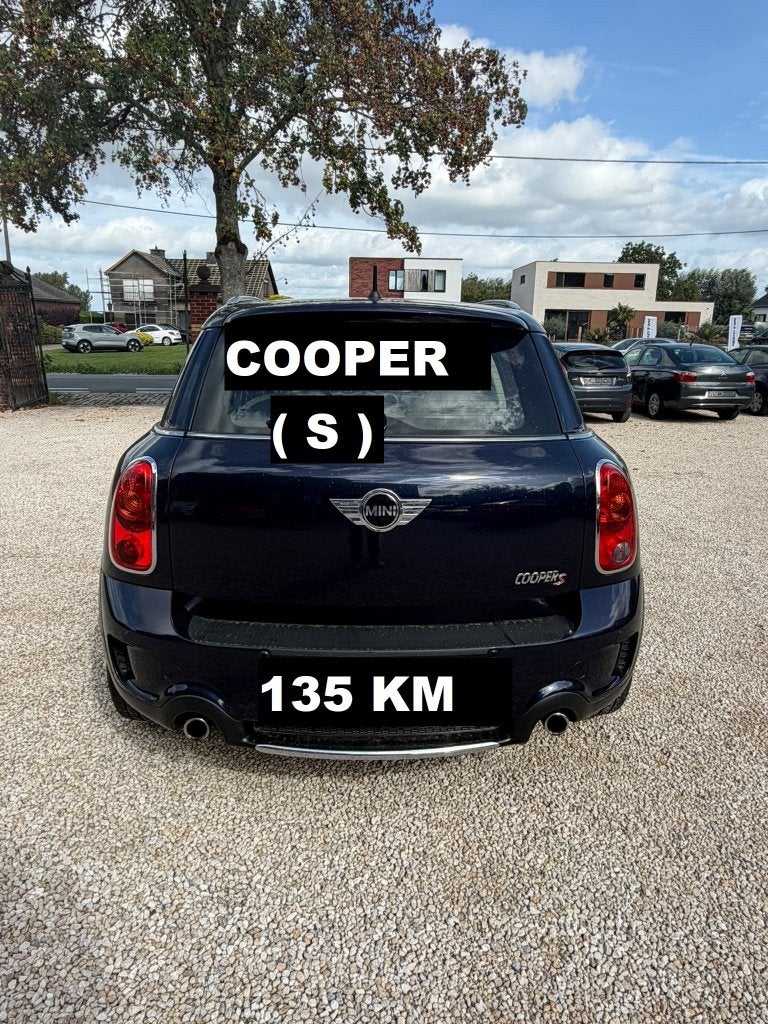 MINI COOPER ( S)  COUNTRYMAN  185 PK  LEDER BEIGE 135 KM, Cuir, Euro 5, Beige, Countryman