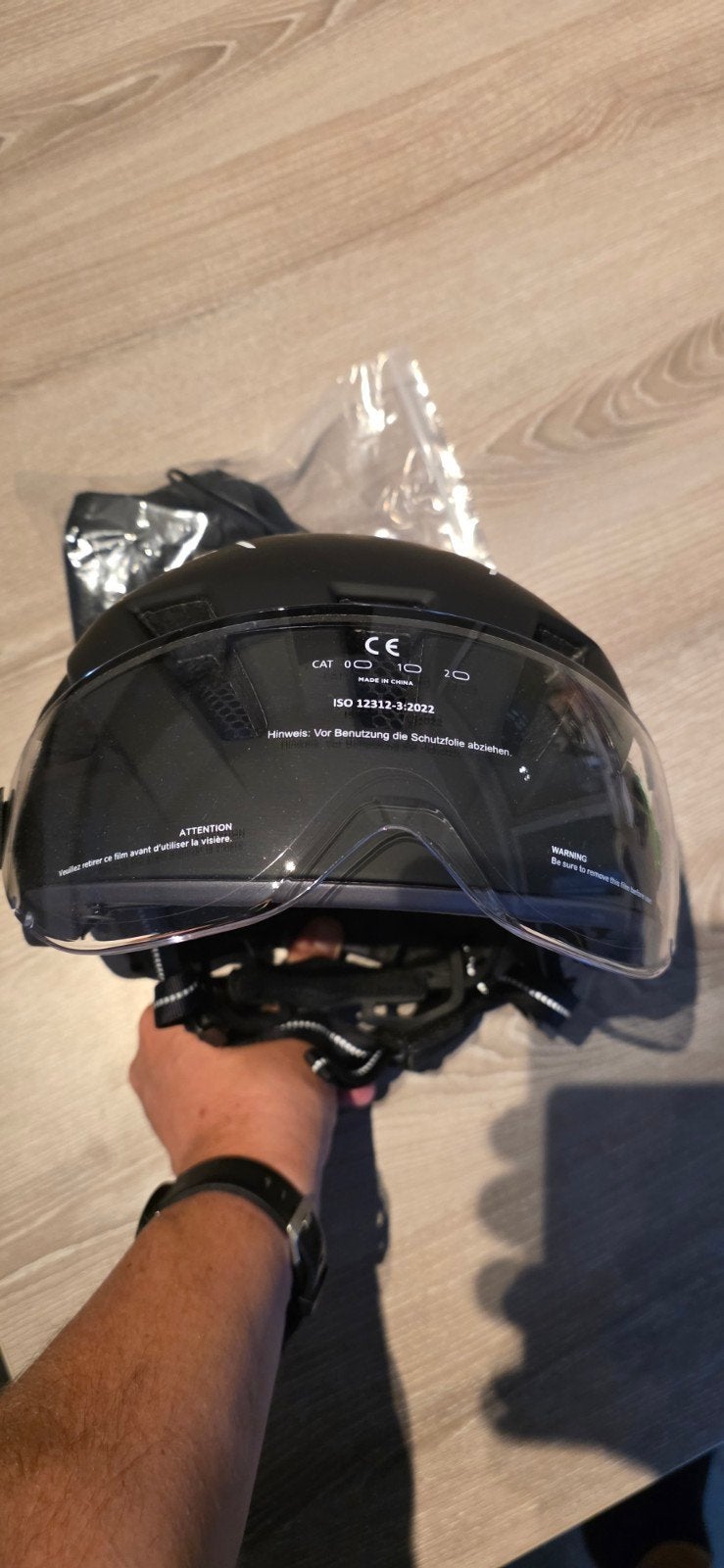 Speedpedelec helm abus, Fietsen en Brommers, Ophalen