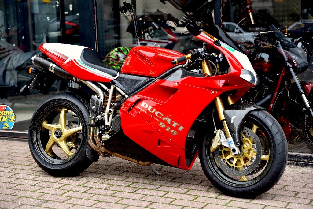 DUCATI 916 MONOPOSTO ***MOTOVERTE.BE***, Motos, Entreprise, Occasion, Sport, 916 cm³