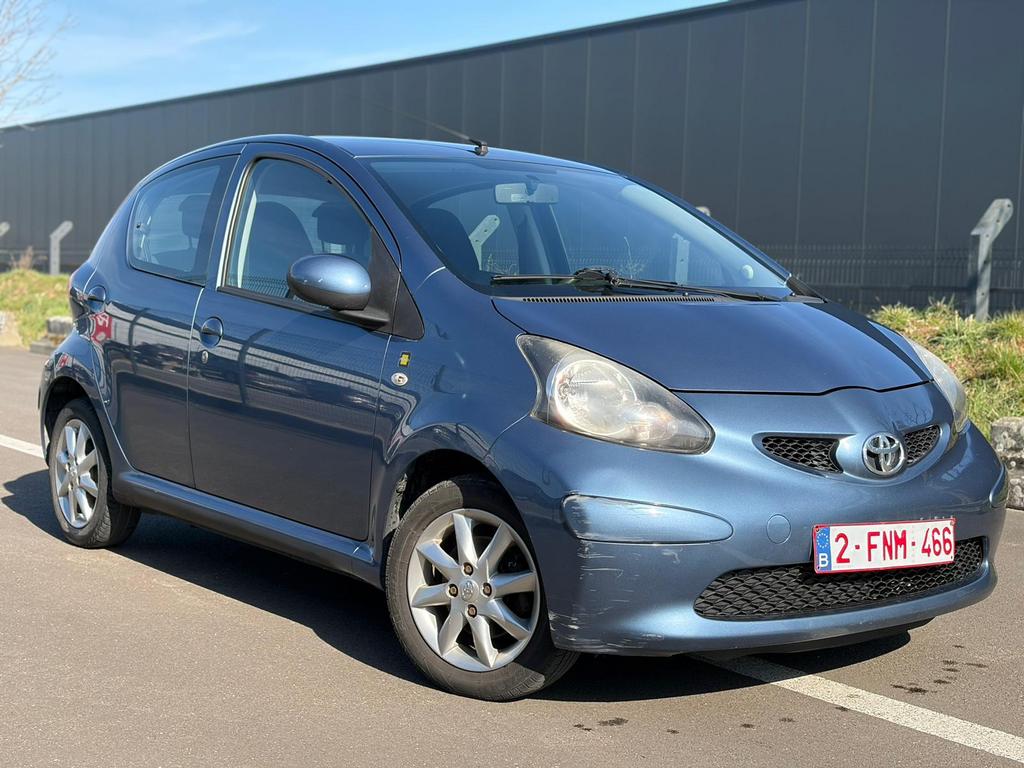 Toyota Aygo, Auto's, Blauw, Handgeschakeld, Particulier, Euro 4