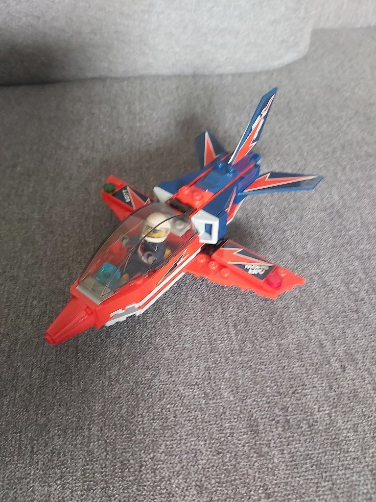 Lego 60177 - Vliegshowjet, Lego, Ophalen of Verzenden, Complete set, Compleet