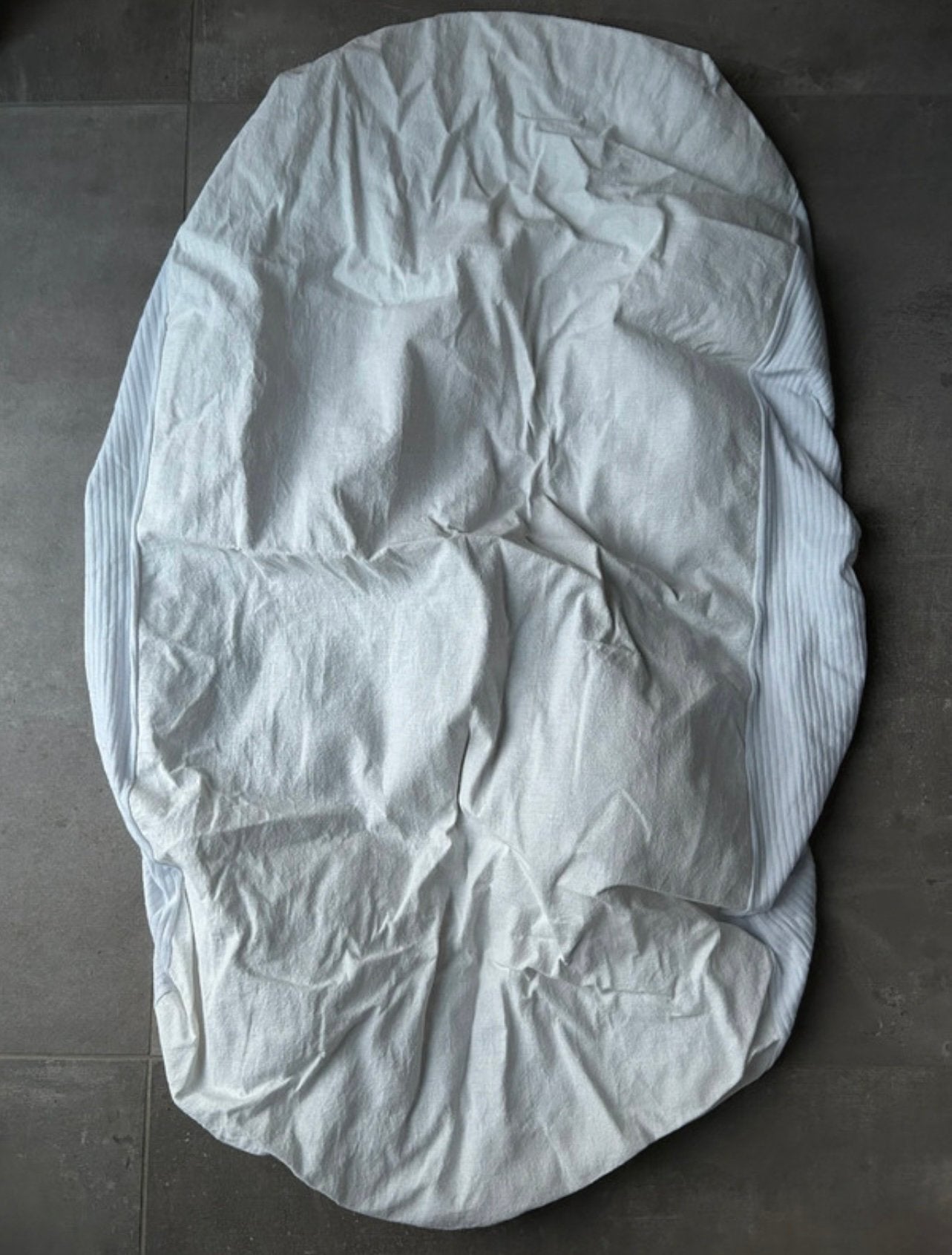 Mythos - Matrasbeschermer babybed., Enlèvement ou Envoi, Utilisé, Lit pour tout-petit, Blanc