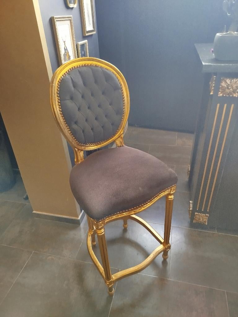 Tabouret de bar x3, 3 tabourets, Comme neuf, Enlèvement, Bois