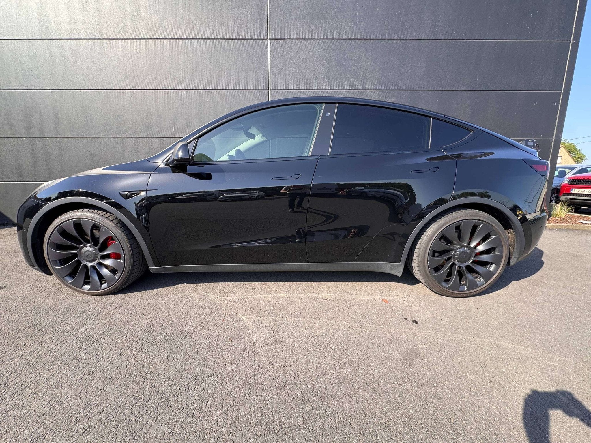 Tesla Model Y Model Y 72.5 kWh Dual Motor Performance 510ch, Autos, Tesla, Cuir, Entreprise, Noir, 5 portes