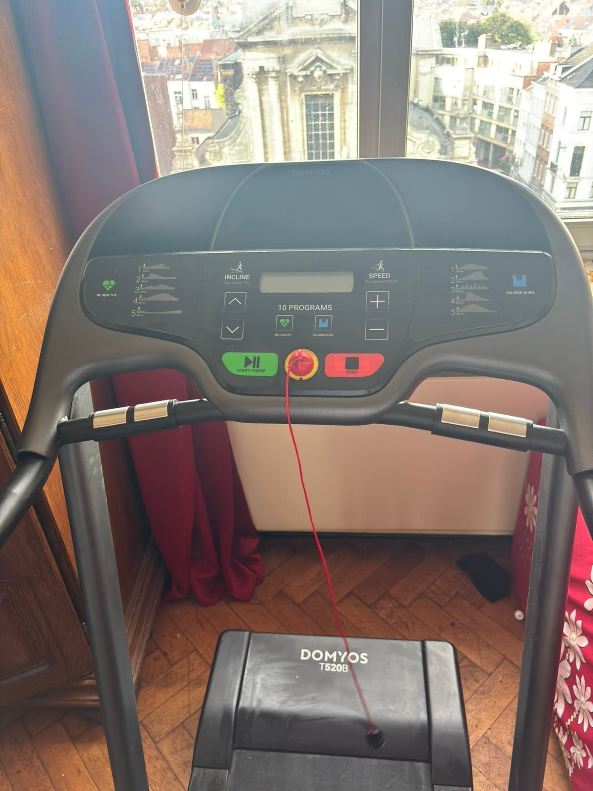 Tapis de marche course domyos T520B, Sports & Fitness, Jambes, Tapis roulant, Comme neuf, Enlèvement