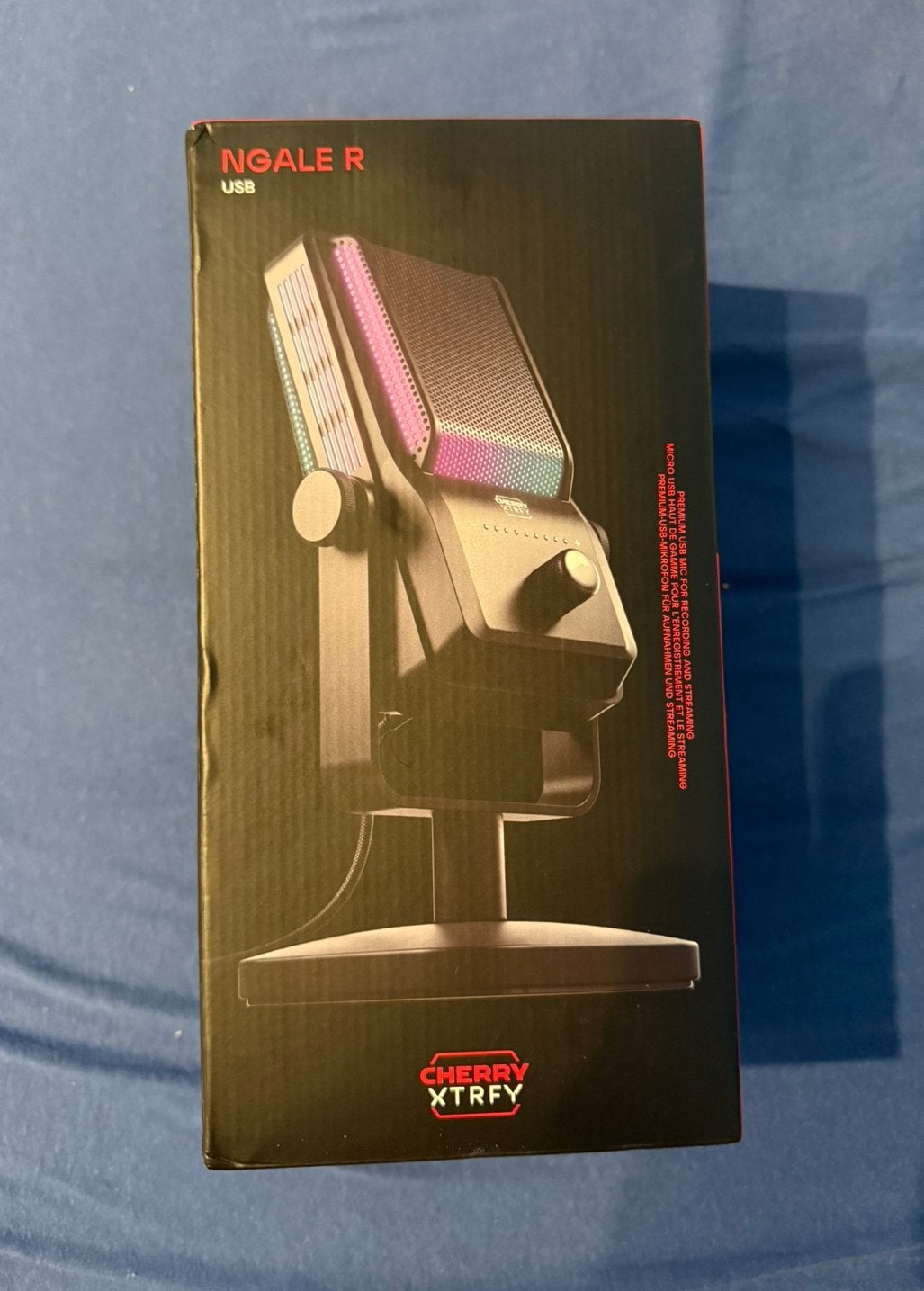 Gaming microfoon te koop NIEUW, Ophalen, Zo goed als nieuw