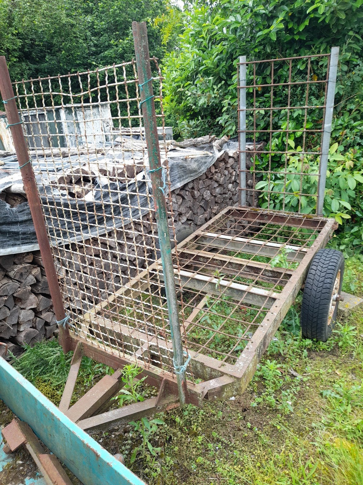 Remorque à bois, Doe-het-zelf en Bouw, Transportwagens, Ophalen