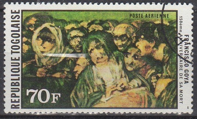 Togo -De heksensabbat - Francisco de Goya -1978, Ophalen of Verzenden