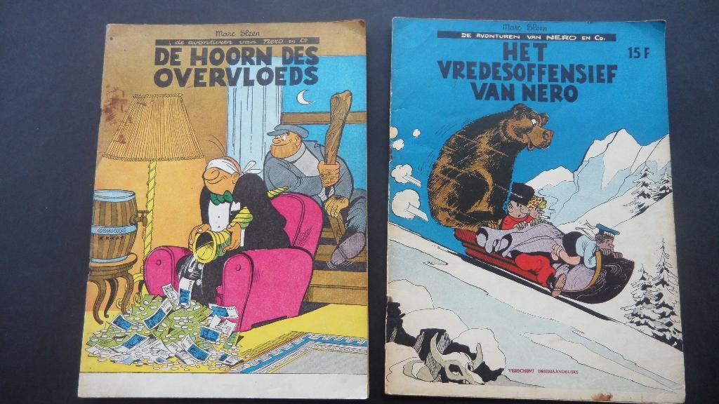 Twee oude strips Nero, Boeken, Stripverhalen, Ophalen of Verzenden