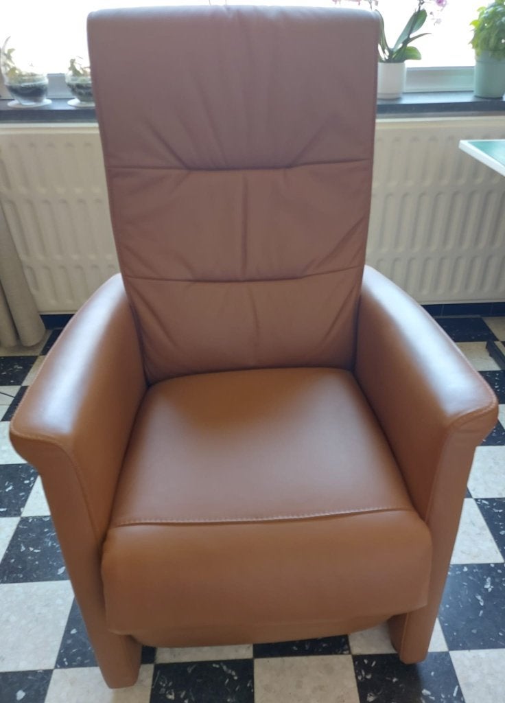 Fauteuil electrique, Maison & Meubles, Comme neuf, Enlèvement, 75 à 100 cm, Synthétique