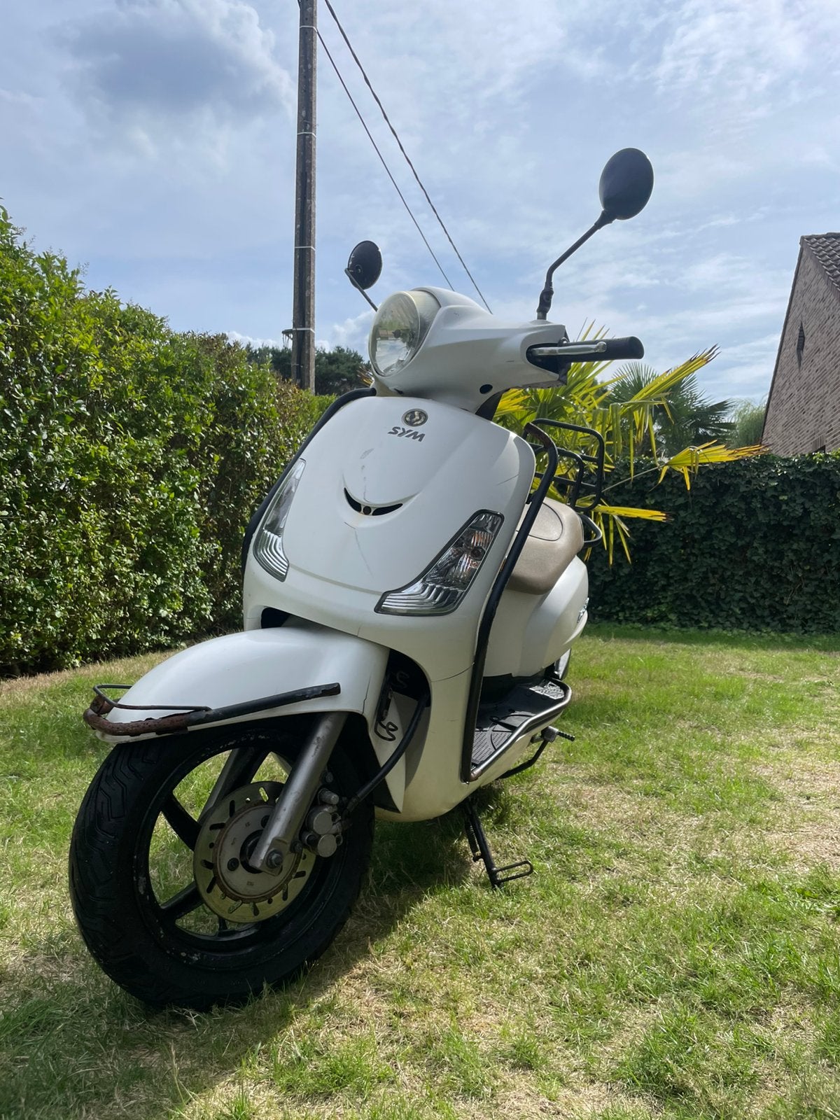 Sym fiddel A klasse, Fietsen en Brommers, Ophalen, Gebruikt, Klasse A (25 km/u), 49 cc