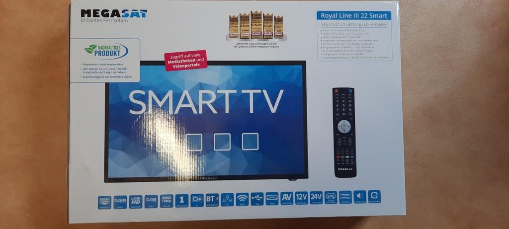 Smart TV voor camper of caravan om aan beugel te hangen, Ophalen, Smart TV