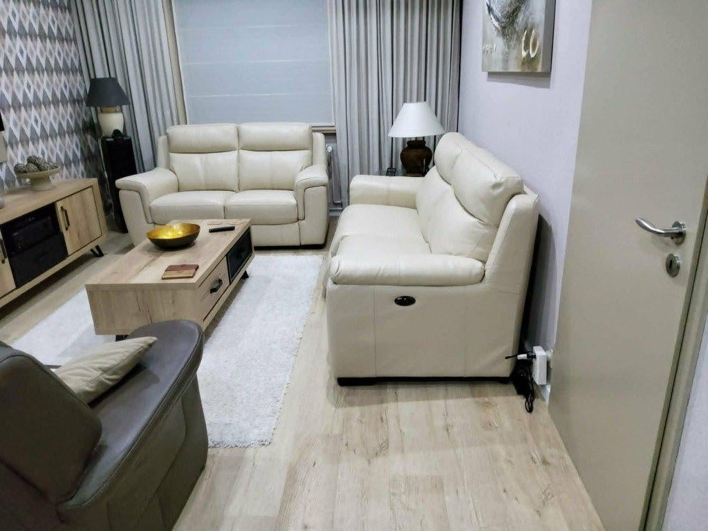 overgordijnen 2 stukken, Huis en Inrichting, Ophalen, 200 cm of meer, Crème, Zo goed als nieuw