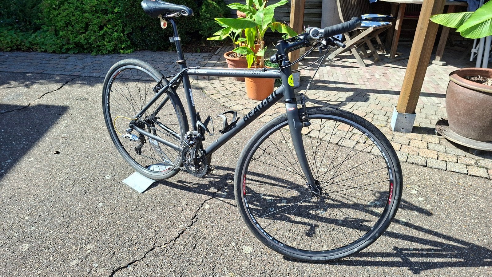 Cross/Fitnessfiets, Ophalen, 28 inch, Gebruikt, Velgrem