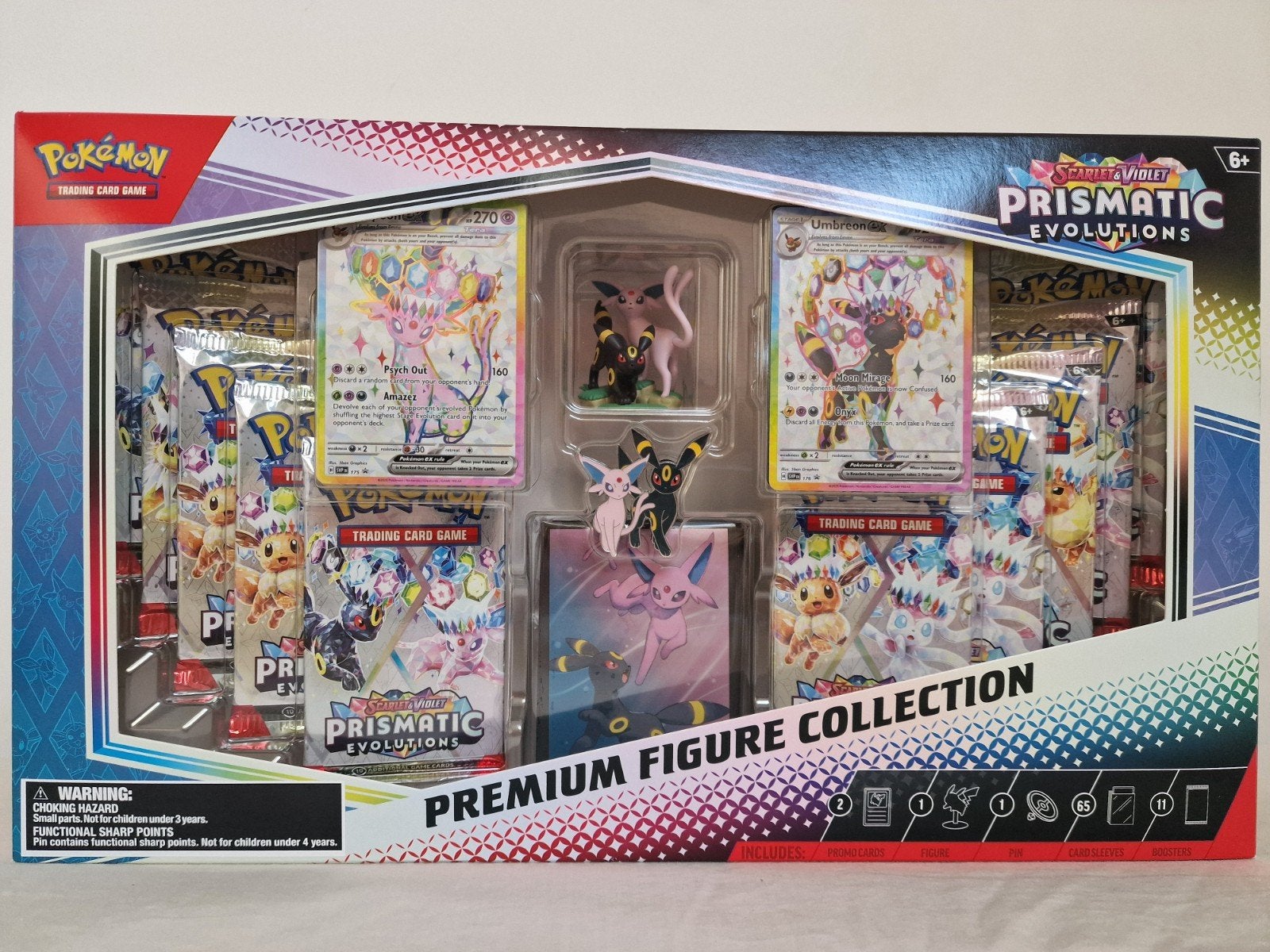 Pokémon TCG: Scarlet & Violet—Prismatic Evolutions Premium F, Hobby & Loisirs créatifs, Enlèvement, Neuf, Booster, Foil