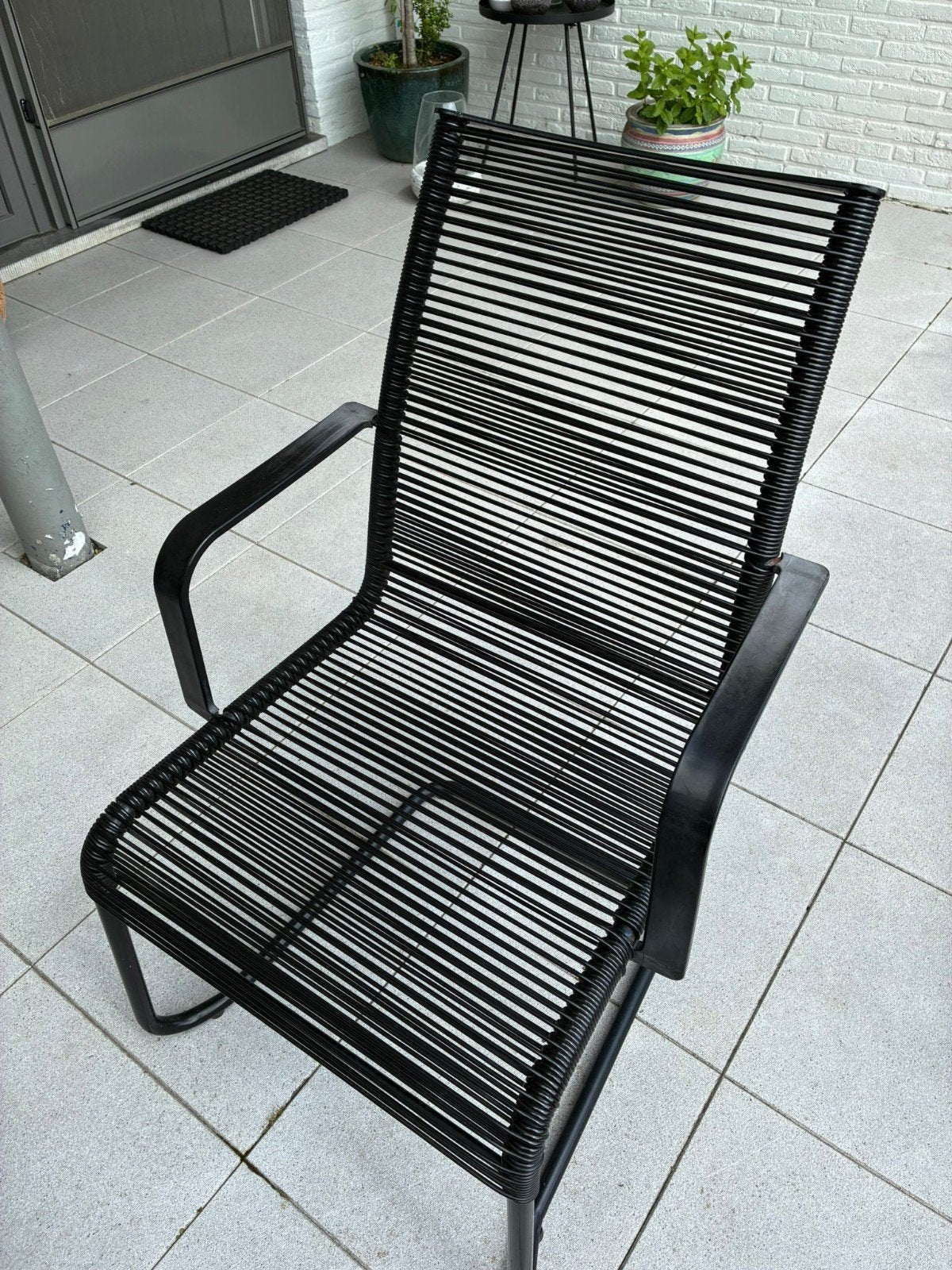 6 tuinstoelen Väsman Ikea, Ophalen