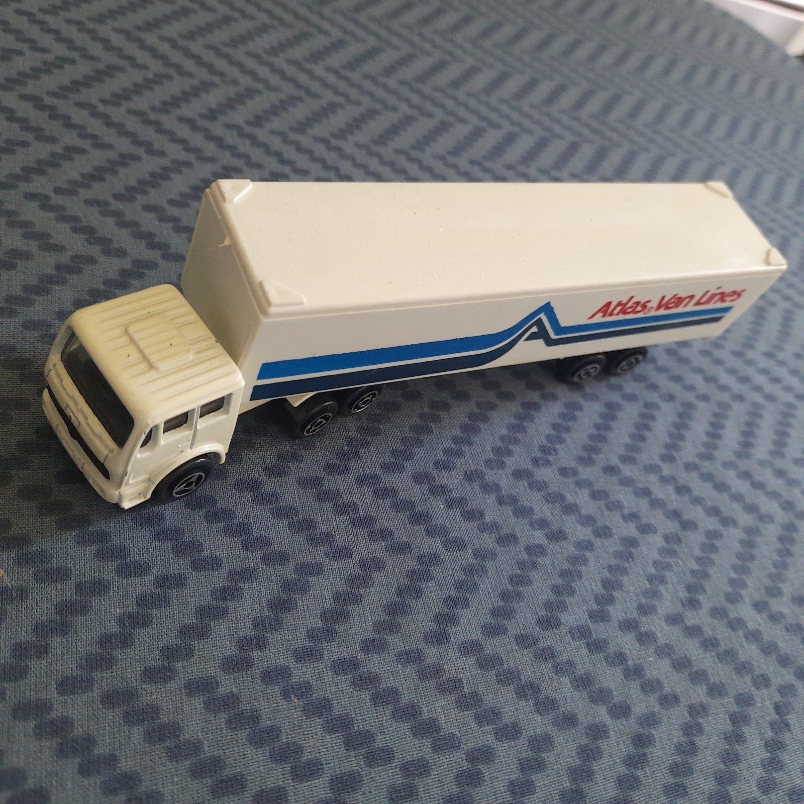 MAJORETTE * Set MERCEDE +ATLAS VAN LINES* 1:100*VINTAGE*NEW*, Ophalen, Nieuw, Bus of Vrachtwagen, Majorette