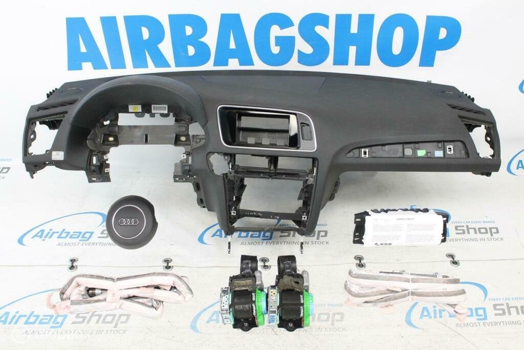 Airbag kit Tableau de bord noir toit airbags Audi Q5 - 8R, Enlèvement ou Envoi, Utilisé