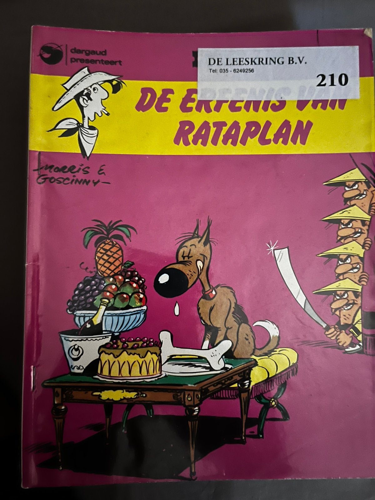 Lucky luke 11 erfenis van rataplan, Ophalen, Gelezen