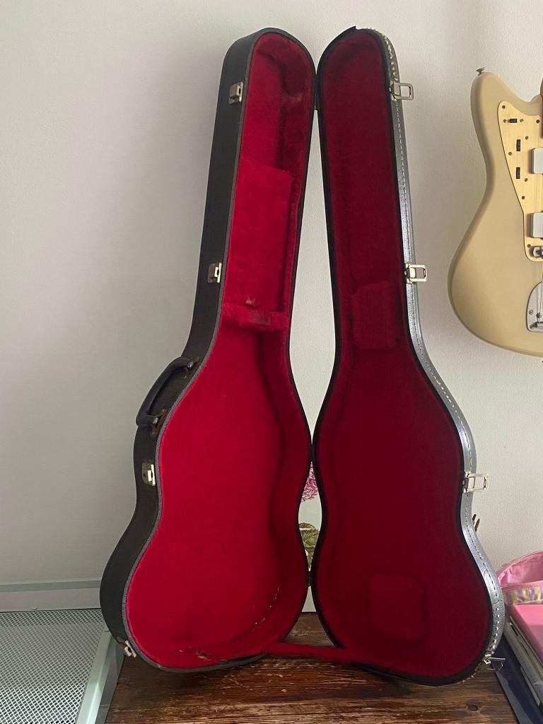 Originele Gibson SG koffer (early 70s), Musique & Instruments, Boîtiers & Valises, Enlèvement ou Envoi, Utilisé, Guitare électrique
