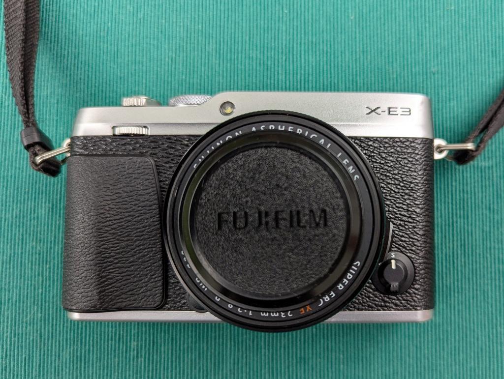 Fujifilm X-E3 + XF 23mm f2.8 + XF 60mm f2.4, Audio, Tv en Foto, Compact, Ophalen of Verzenden, Zo goed als nieuw, Fuji