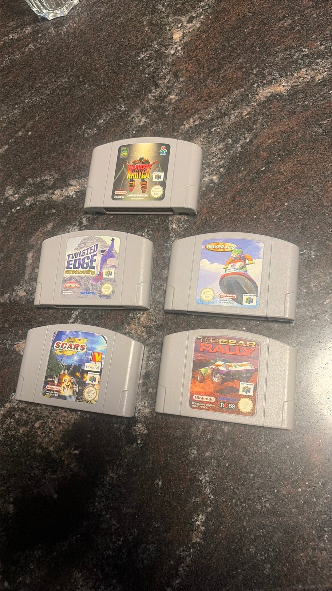 Pakket 5 spelletje’s nintendo 64, Games en Spelcomputers, Ophalen, Zo goed als nieuw