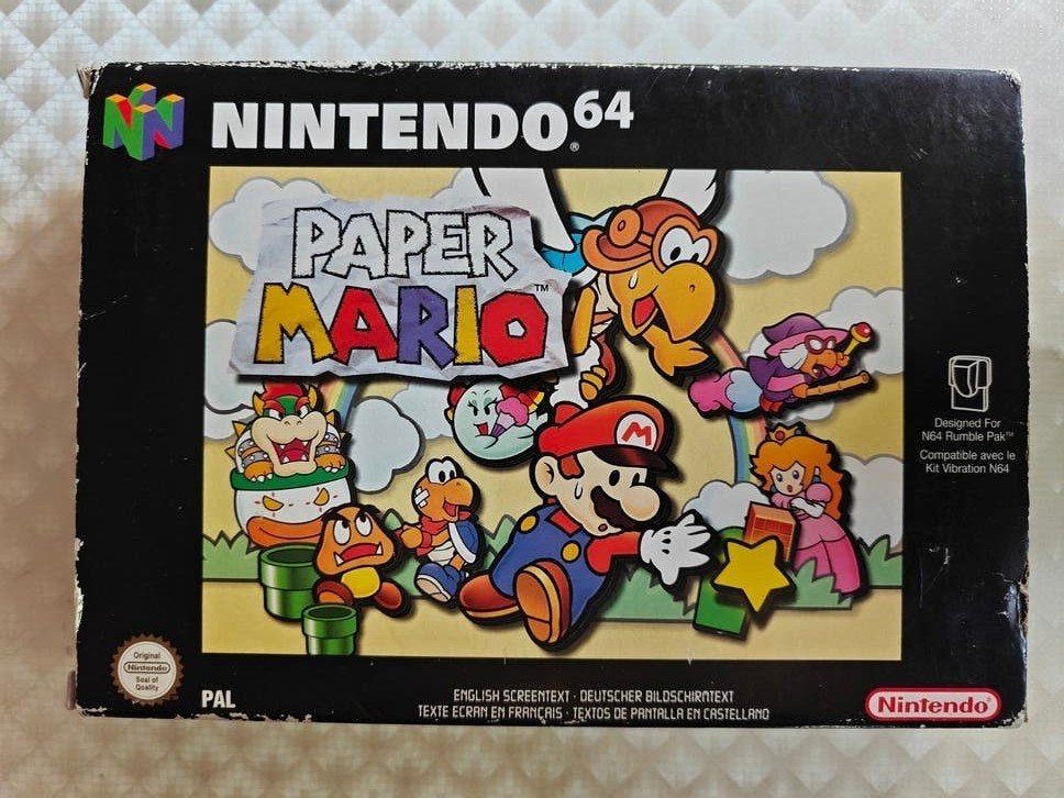 Paper Mario 64 - Nintendo 64, Consoles de jeu & Jeux vidéo, Enlèvement ou Envoi