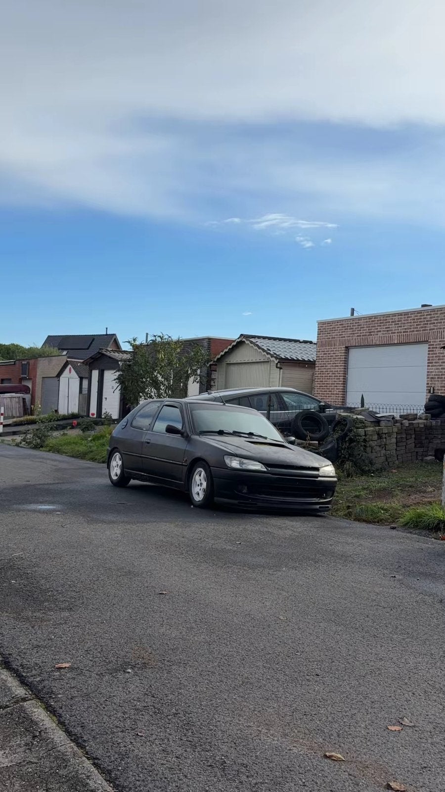 peugeot 306 project, Auto's, Zwart, Handgeschakeld, Particulier, Blauw