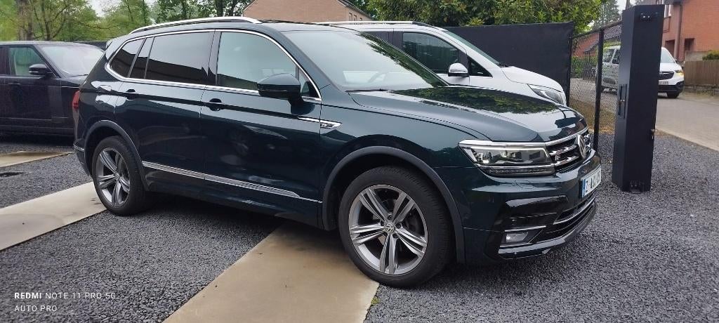 Tiguan ALLSPACE 1.5 TSI R-LINE *Pano-Leder-360cam-Keyless*, Auto's, Volkswagen, 4 cilinders, Leder, Bedrijf, 5 zetels