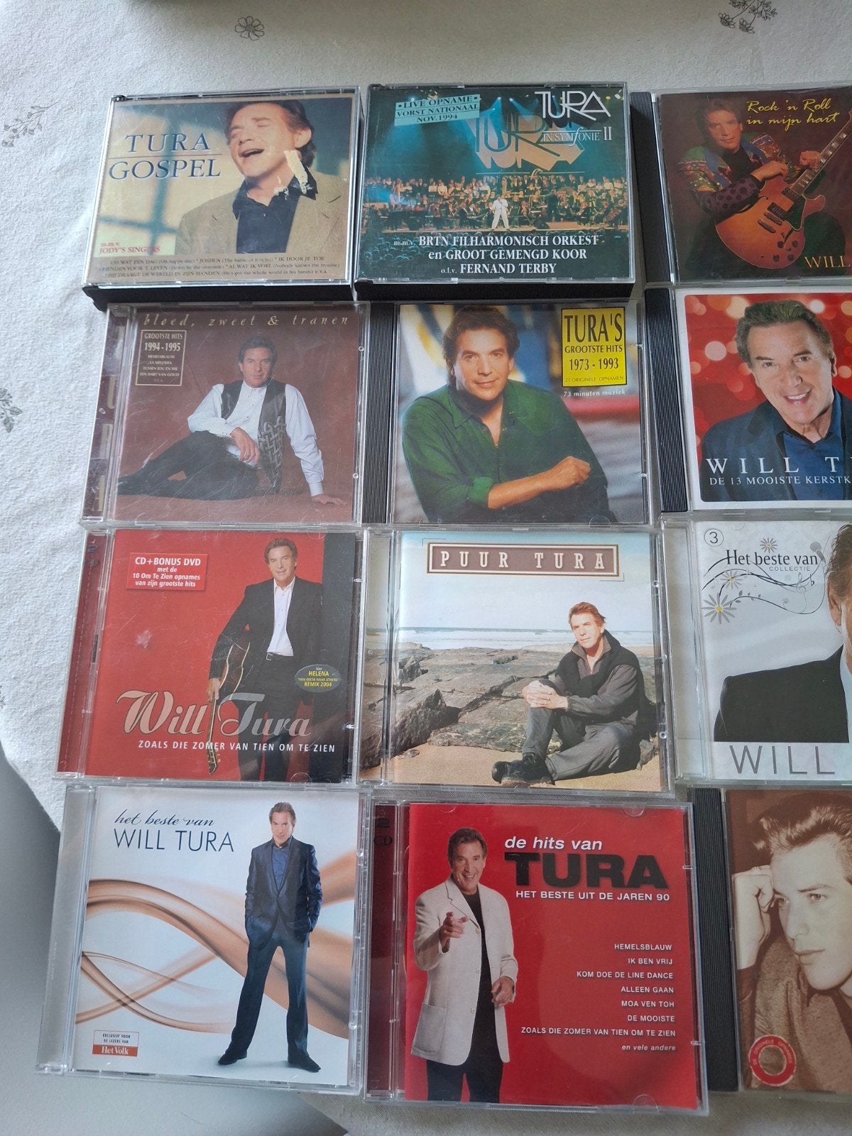 Cd will tura 1.5 euro per cd, Cd's en Dvd's, Cd's | Nederlandstalig, Ophalen of Verzenden