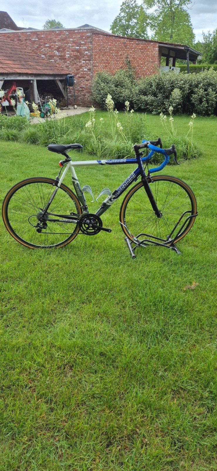 Koersfiets U.Scanini, Ophalen, Velgrem, Aluminium, Meer dan 20 versnellingen