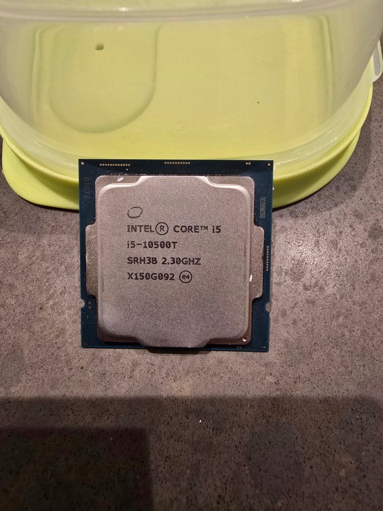 Intel Core i5-10500T 6-Core 12-Thread LGA1200 Processor, Computers en Software, Processors, Ophalen of Verzenden, Gebruikt, 6-core