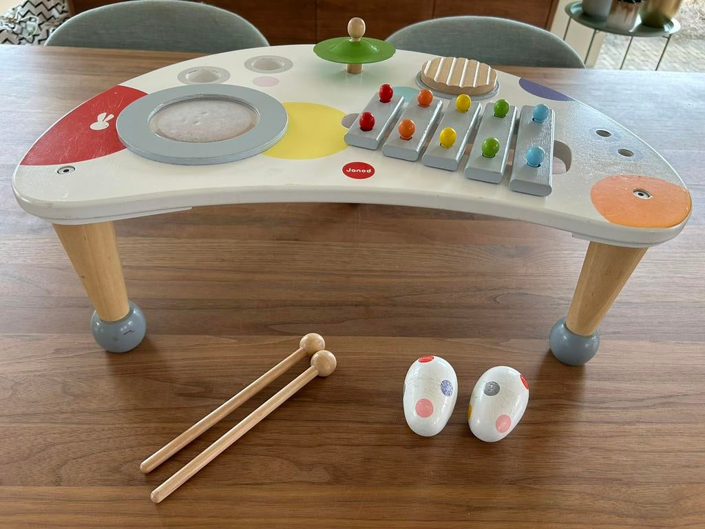 Janod muziektafel, Ophalen, Gebruikt