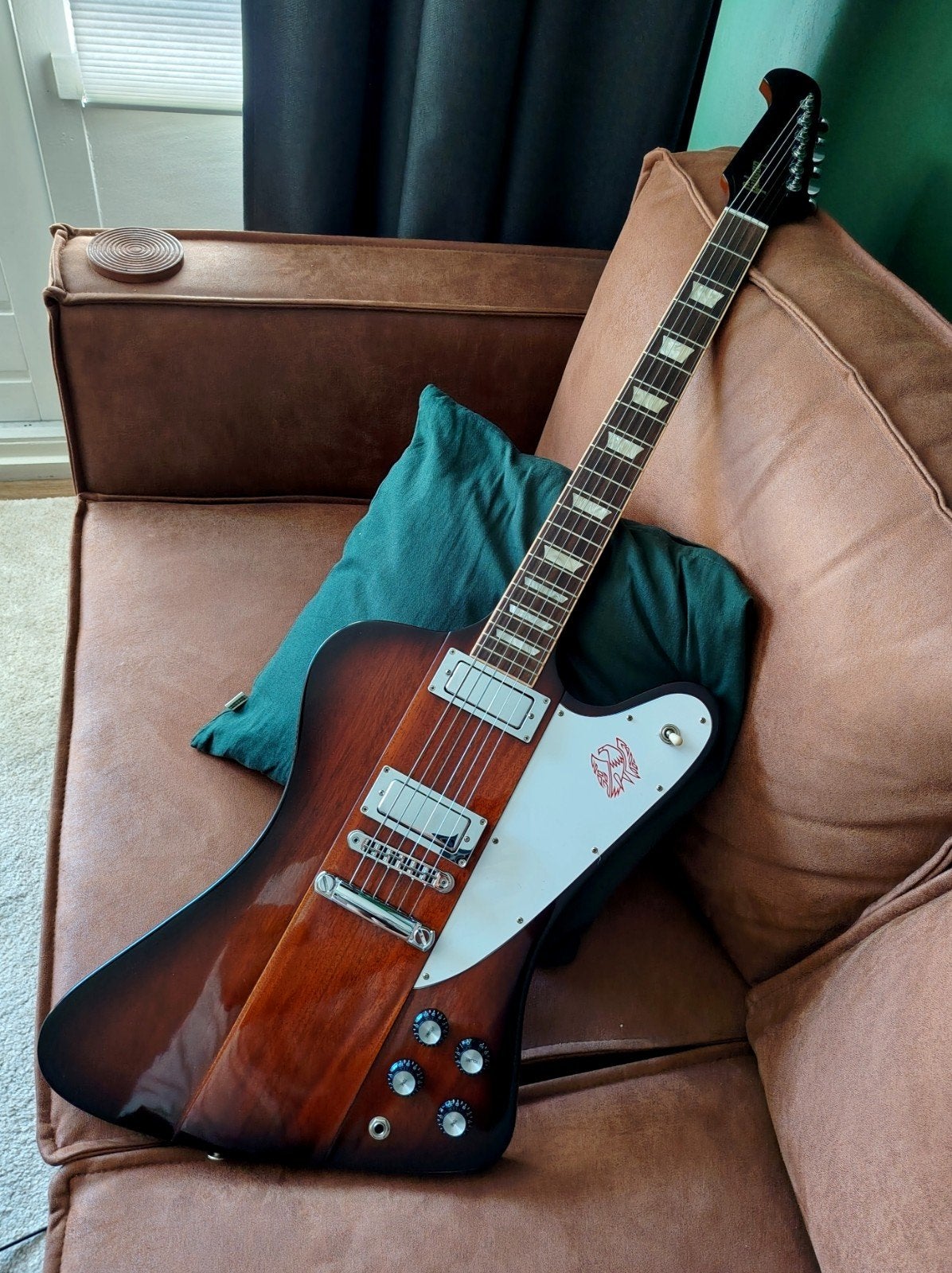 Gibson Firebird 2019 Tabacco Burst, Muziek en Instrumenten, Ophalen, Zo goed als nieuw, Solid body, Gibson