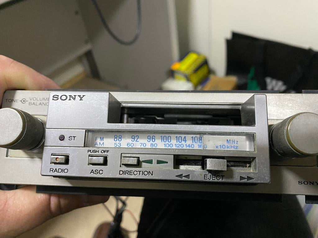 Lecteur radio/cassette Sony GFR571, début des années 1980-, Enlèvement ou Envoi, Utilisé