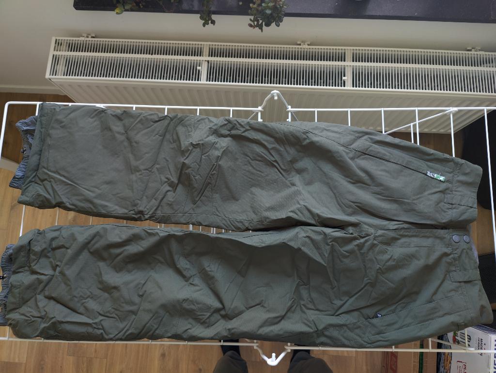 Pantalon de sports d'hiver Quiksilver vert kaki - taille S, Pantalon, Enlèvement ou Envoi, Quicksilver, Porté