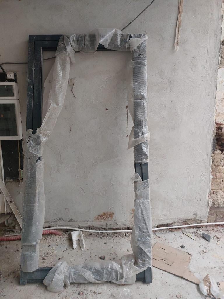 Porte en alu vitrée, Bricolage & Construction, Enlèvement