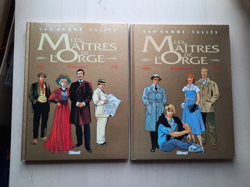 Les maîtres de l'Orge.  Intégrale 1 et 2, Plusieurs BD, Comme neuf, Van Hamme - Vallès, Envoi