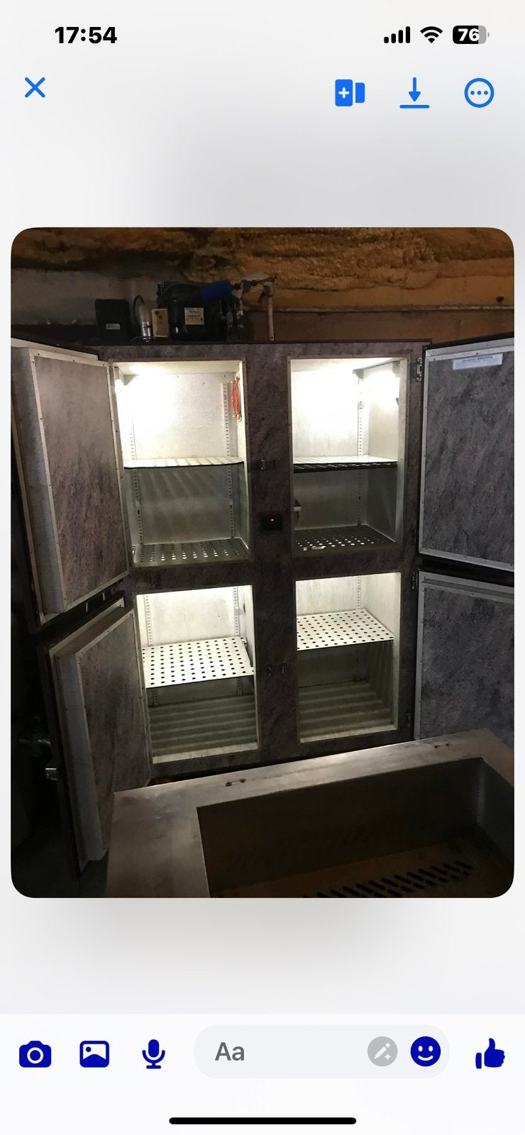 Koelfrigo, Ophalen, Zo goed als nieuw