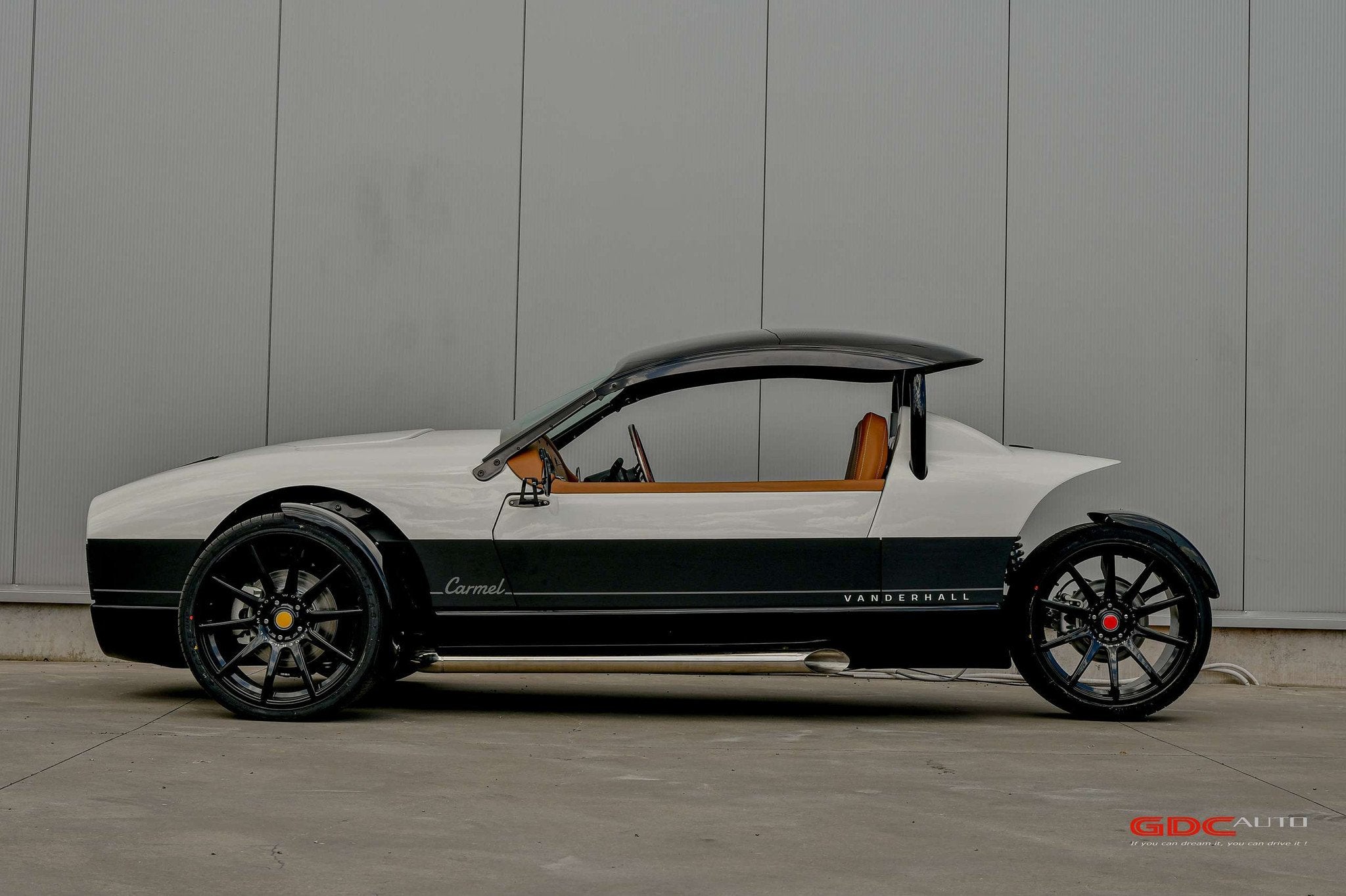 Vanderhall Carmel GT (bj 2025, automaat), Auto's, Overige Auto's, Euro 5, 4 cilinders, Wit, Leder