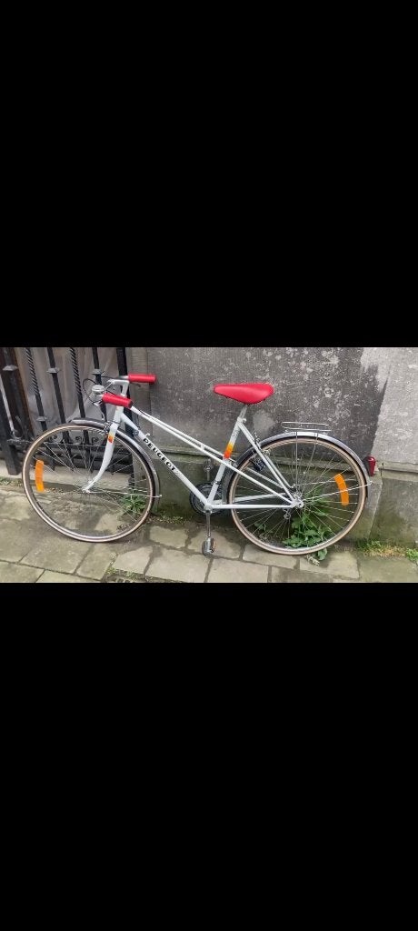 Vélo Peugeot cadre acier mixte, Vélos & Vélomoteurs, Enlèvement, Utilisé, Frein sur jante, Autres marques