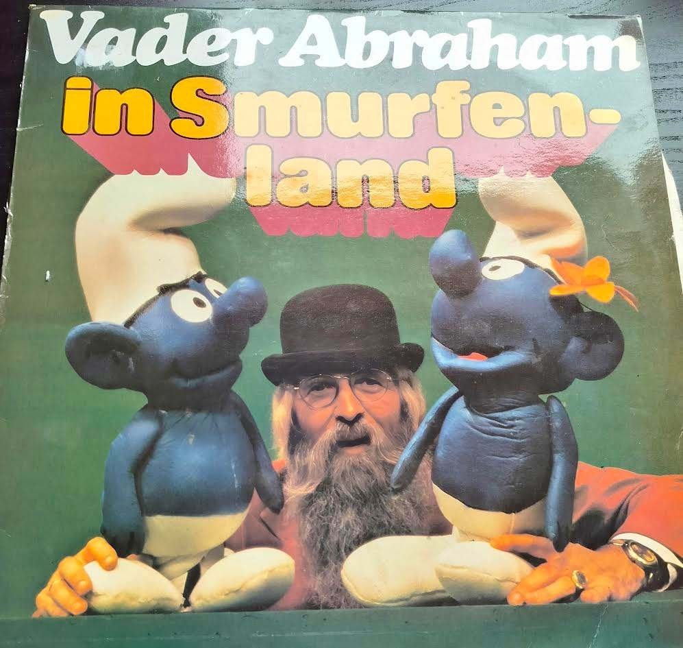 vader abraham in smurfenland, Cd's en Dvd's, 10 inch, Ophalen of Verzenden, Zo goed als nieuw, Beschermende buitenhoes