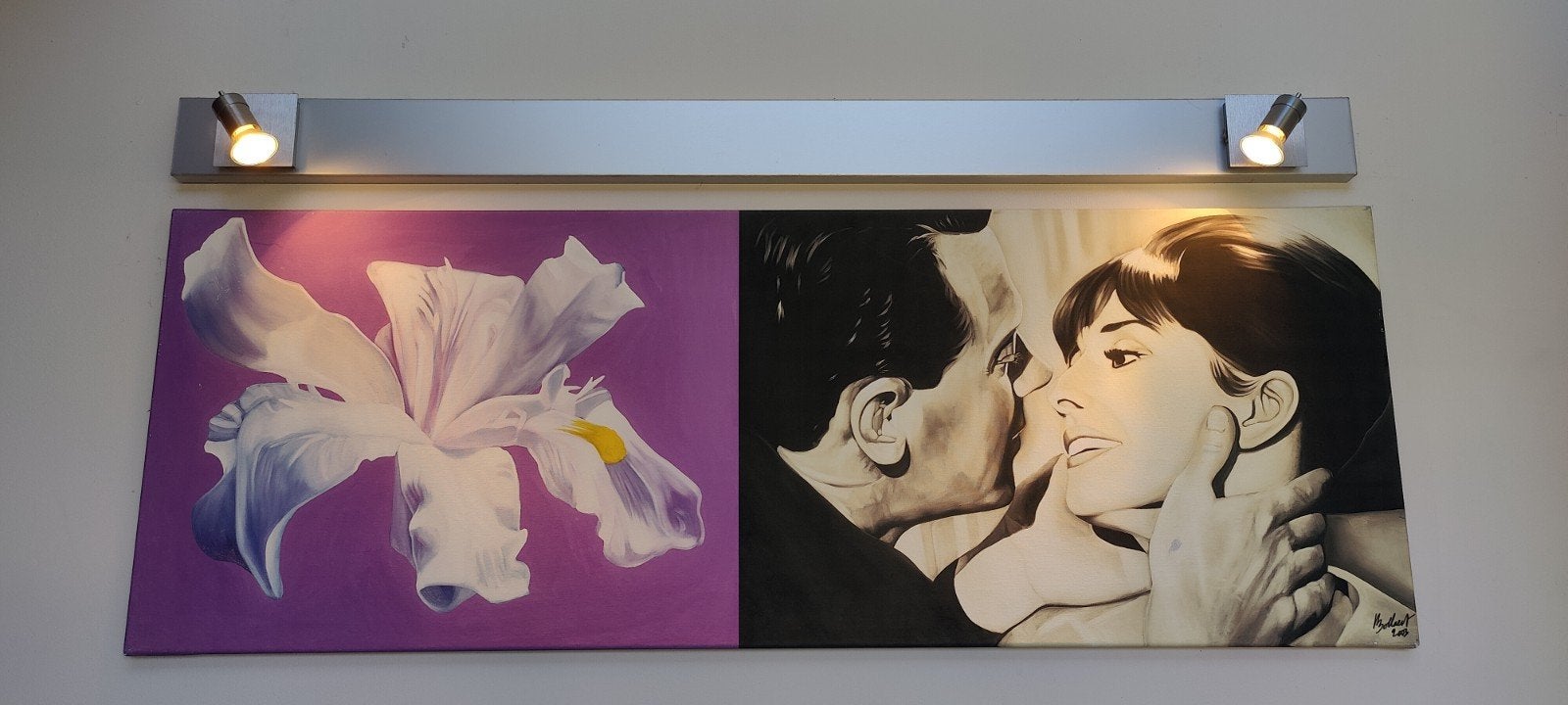Schilderij Neo-popart, Antiquités & Art, Art | Peinture | Moderne, Enlèvement, Signé, Peinture à l'huile, Figures