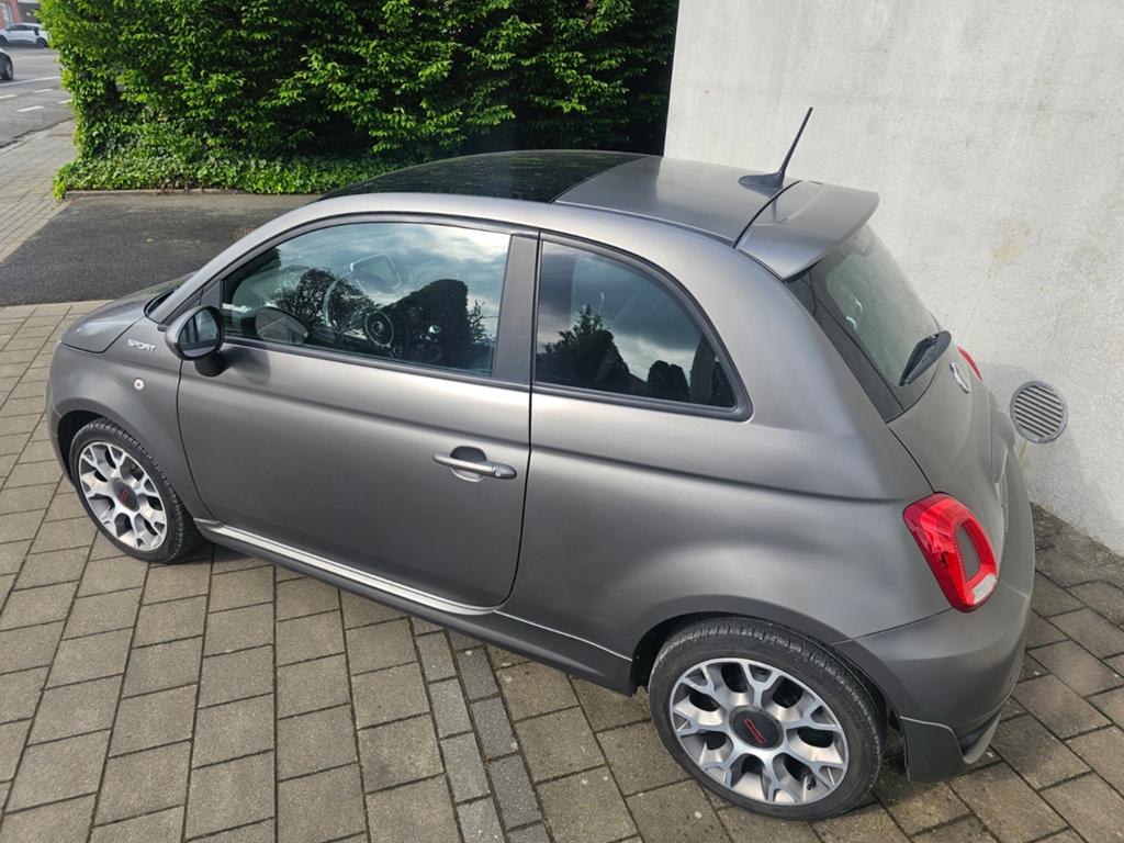 Fiat 500 hybride sport 2022, Argent ou Gris, Achat, Euro 6, Entreprise