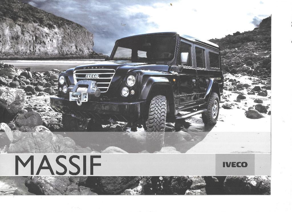 IVECO MASSIF,  2009, Ophalen of Verzenden, Zo goed als nieuw, Overige merken