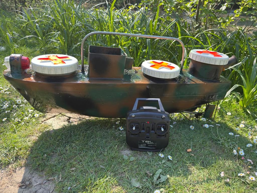 voerboot broecks, Watersport en Boten, Hengelsport | Karpervissen, Ophalen, Zo goed als nieuw