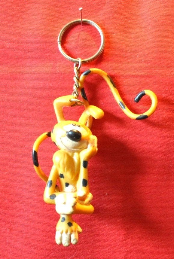 porte clé vintage marsupilami modèle 2, Enlèvement ou Envoi, Utilisé, Peluche ou Figurine