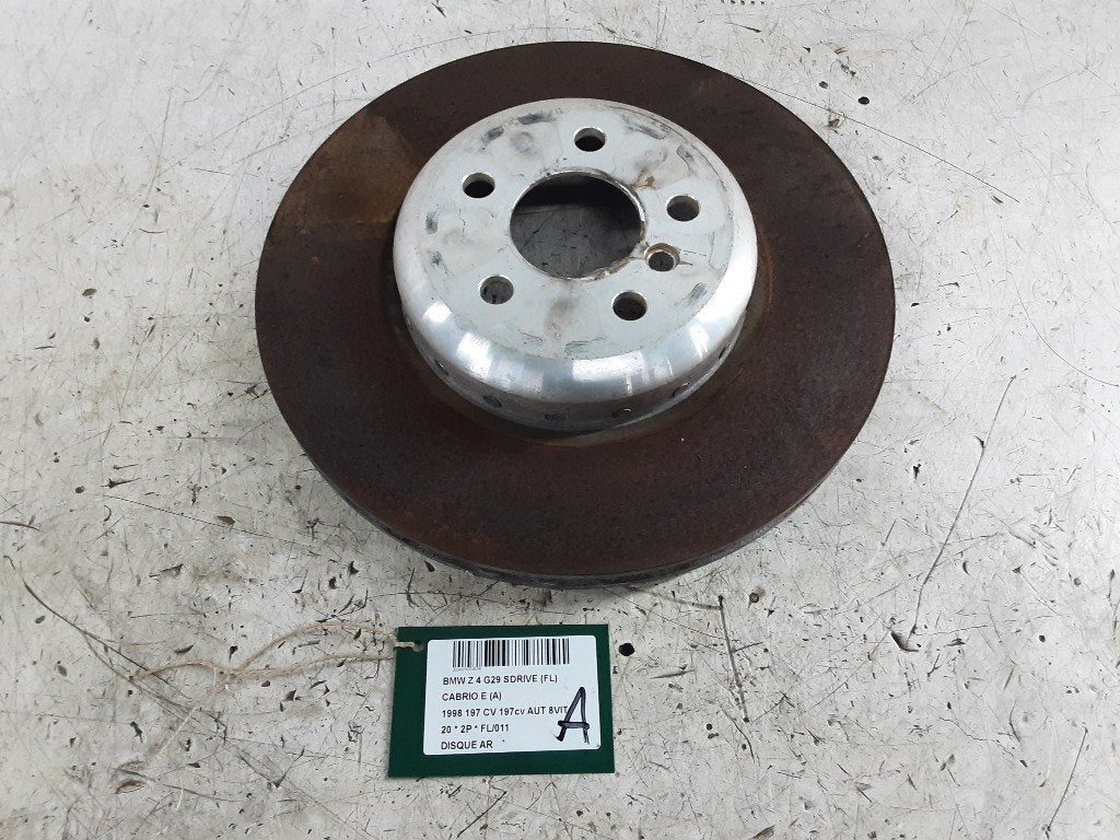 FREIN DISQUE ARRIÈRE BMW Z4 Roadster (G29) (01-2018/-), Mevr. I. Hauben, Utilisé, BMW, Rue de l'Espoir 34 34
4030  GRIVEGNÉE, BE